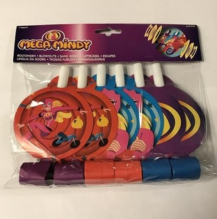 6 Sans-gênes MEGA MINDY (Pack de 6)