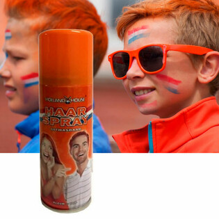 SPRAY CHEVEUX ORANGE, LAVABLE (24 pcs)