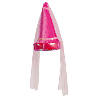 Chapeau de F&eacute;e / Princesse avec Longs Rubans (3 pcs)