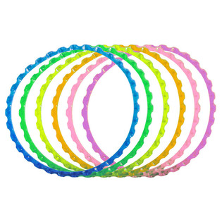 6 Bracelets Cannel&eacute;s aux Couleurs Vives (Lot de 6)