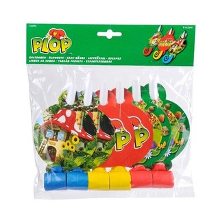 6 Sifflets à Langue de Belle-mère GÉANTS KABOUTER PLOP (12 pces)