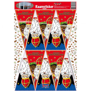 Stickers Décoratifs Fenêtre Saint-Nicolas (12 pcs)
