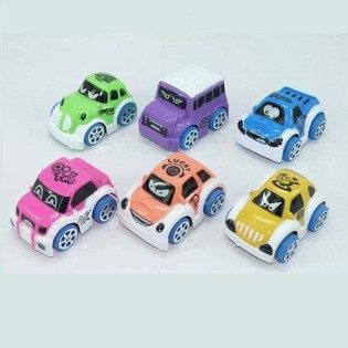 VOITURES À FRICTION JOYEUSES (50 pcs.)