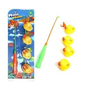 JEU DE P&Ecirc;CHE AVEC 4 CANARDS (24 pcs)