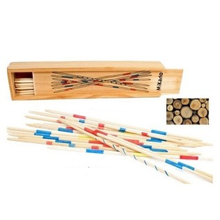 JEU DE MIKADO EN BOÎTE BOIS (24 pces)