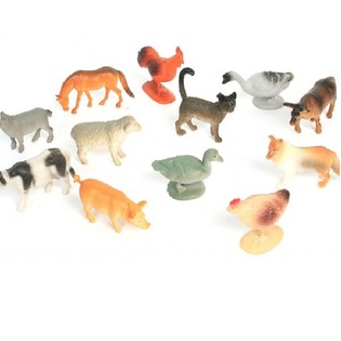 MIX ANIMAUX DE LA FERME (48 pcs)