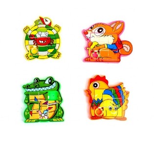 MIX Puzzles Coulissants Animaux (48 pcs.)