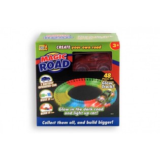 CIRCUIT MAGIQUE AVEC VOITURE GLOW IN THE DARK, 48 Pièces (2 pcs.)