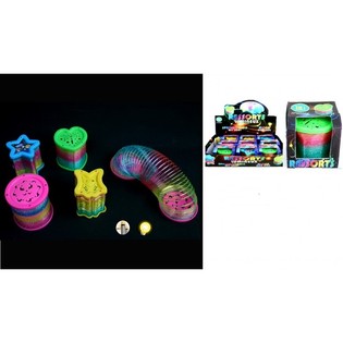 RESSORTS ONDULANTS LED LUMINEUX EN PRÉSENTOIR (12 pcs)
