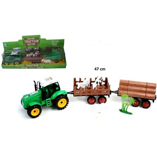 GRAND SET DE TRACTEUR, 47 cm de long (1 pce)