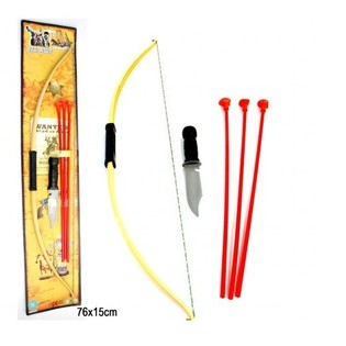 GRAND SET ARC ET FLÈCHES, 75 CM (6 pces)