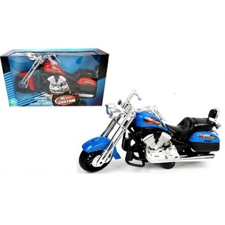 GRANDE MOTO À FRICTION, 30 CM DE LONG (1 pce)