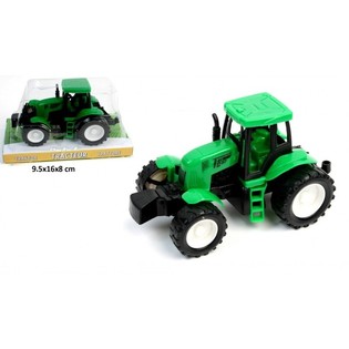 Tracteur à Friction sur Carte Blister, 14 cm (12 pcs)