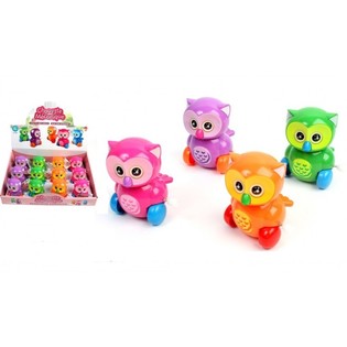 HIBOUX À REMONTER EN PRÉSENTOIR (12 pcs)