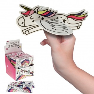 Avions Licorne en mousse en présentoir (48 pcs)