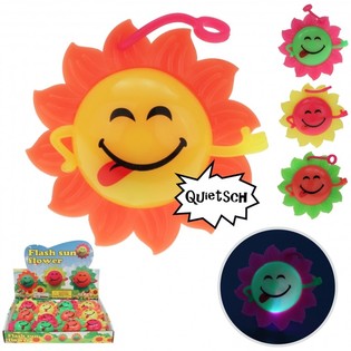 TOURNESOLS LUMINEUX REBONDISSANTS EN PRÉSENTOIR (12 pcs)