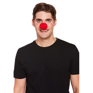 NEZ DE CLOWN ROUGES EN MOUSSE (100 pcs)