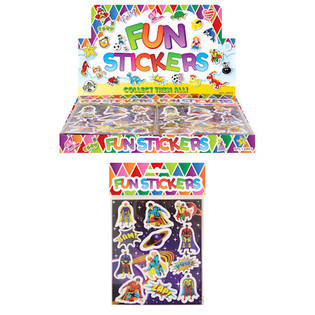 Autocollants Fun – Modèle : Super-Héros (120 pcs)