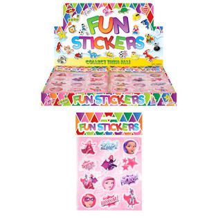 STICKERS FUN &ndash; MOD&Egrave;LE : SUPER GIRLS (120 pcs)