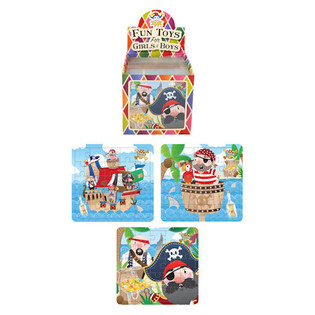 Puzzle Pirates 13 x 12 cm en Pr&eacute;sentoir (108 pcs)