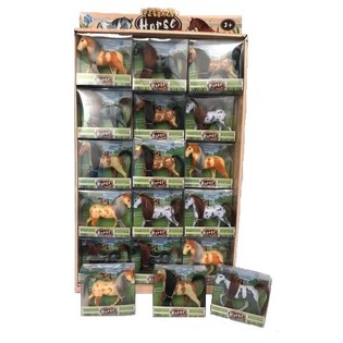Figurines Chevaux en Présentoir (30 pcs)