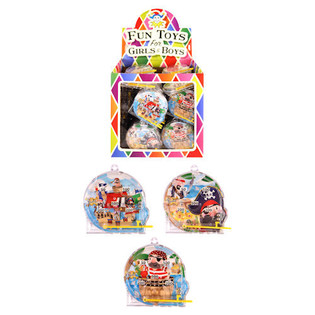 Mini-Flipper Pirates pour P&ecirc;che &agrave; la Ligne en Pr&eacute;sentoir (108 pcs)
