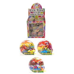Mini-Flipper Dinosaure pour P&ecirc;che &agrave; la Ligne en Pr&eacute;sentoir (108 pcs)