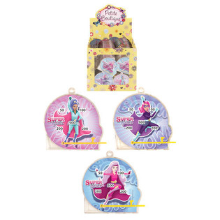 Mini Flipper de Poche Super Girls pour P&ecirc;che &agrave; la Ligne en Pr&eacute;sentoir (108 pcs)