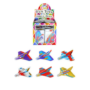 Mini Avions Star Glider en Mousse - Pr&eacute;sentoir (72 pcs)