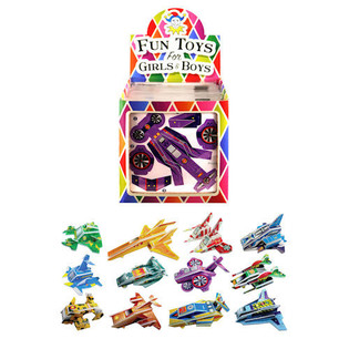 Puzzles 3D V&eacute;hicules Spatiaux en Pr&eacute;sentoir (60 pcs)