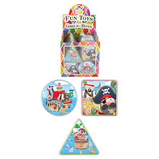 JEUX DE PATIENCE &ndash; MOD&Egrave;LE : PIRATES EN PR&Eacute;SENTOIR (96 pcs)