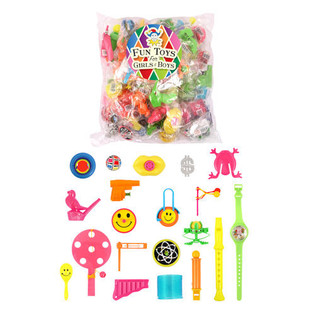PACK DE JOUETS SURPRISE MIXTE (100 pi&egrave;ces)
