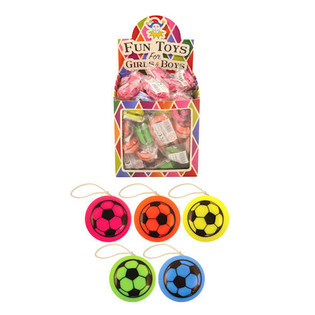 YOYO FOOTBALL EN PR&Eacute;SENTOIR (72 pcs)