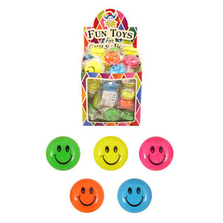 Yo-yo Smiley en Pr&eacute;sentoir (72 pi&egrave;ces)
