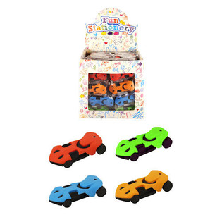 GOMMES MOD&Egrave;LE : VOITURE DE SPORT MODERNE EN PR&Eacute;SENTOIR (96 pcs)