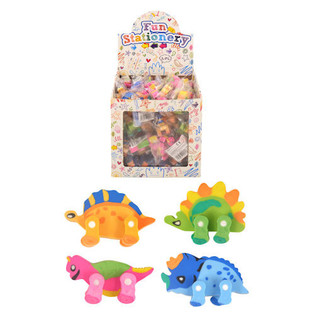 GOMMES MOD&Egrave;LE : DINOSAURE EN PR&Eacute;SENTOIR (72 pcs)