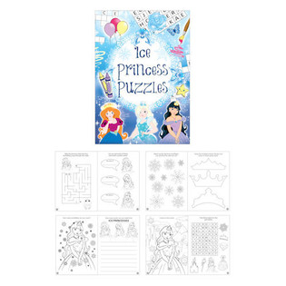 Livre de Puzzles Princesse des Glaces (48 pcs)