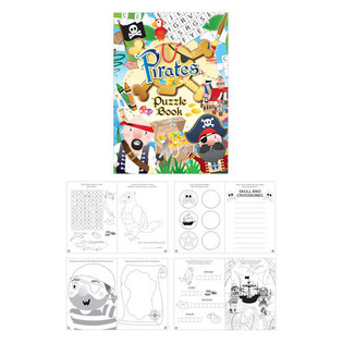 LIVRE DE PUZZLES PIRATES (48 pcs)