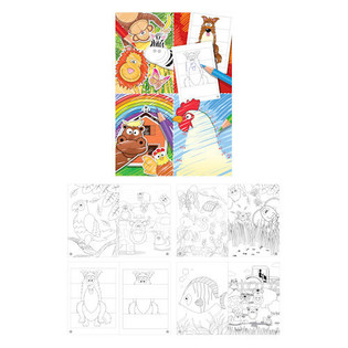 CAHIER DE COLORIAGE ANIMAUX (48 pcs)
