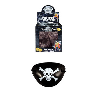 Cache-&oelig;il Pirate en pr&eacute;sentoir (96 pcs)