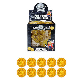 Sets de pi&egrave;ces de pirate 12 pi&egrave;ces en pr&eacute;sentoir (84 pcs.)