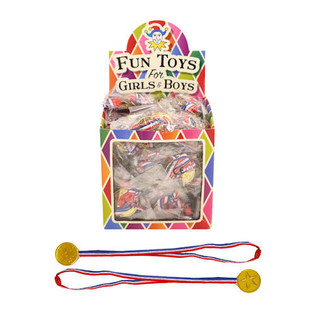 Médailles de Vainqueur avec Cordon en Présentoir (120 pcs.)