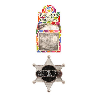 &Eacute;toile de Sh&eacute;rif avec Pr&eacute;sentoir (84 pcs)