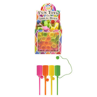 JEU DE BALLE AU DOIGT EN PR&Eacute;SENTOIR (48 pcs)