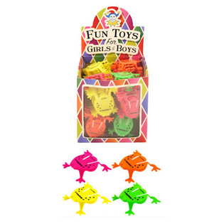 Grenouilles Sauteuses en Pr&eacute;sentoir (132 pcs)