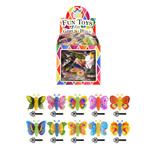 Papillons Lanceurs en Pr&eacute;sentoir (60 pi&egrave;ces)