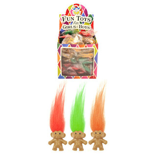 Figurines Trolls pour P&ecirc;che &agrave; la Ligne en Display (72 pcs)