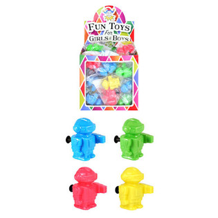 PISTOLETS &Agrave; EAU ROBOT EN PR&Eacute;SENTOIR (48 pcs) - ID&Eacute;AL KERMESSE