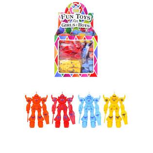 Robots TRANSFORMERS pour Pochette Surprise en Pr&eacute;sentoir (24 pcs)