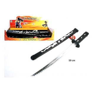 Grande &eacute;p&eacute;e de ninja en pr&eacute;sentoir (12 pcs)